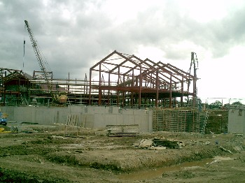 New School Site on April 2008